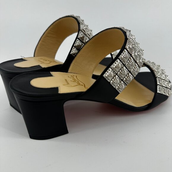 Louboutin Myriadiam 55 Studded Slide - Size 39 - Picture 7 of 8